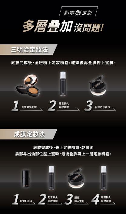 文森先生 超雷狠久定妝噴霧 100ml【KX164】