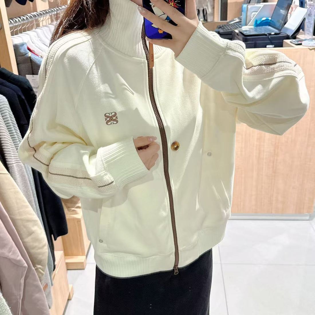 韓國 Satur Lawton All Day Track Zip-Up Jacket【SR133】