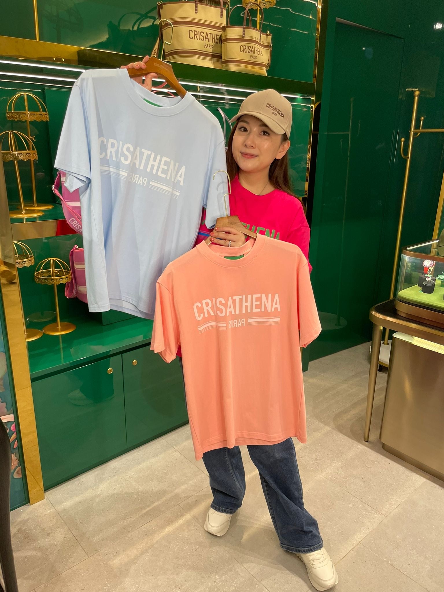 Crisathena Pairs T-shirt【SM275】