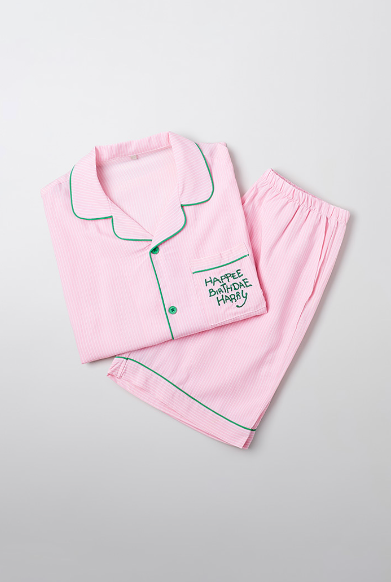 韓國 SPAO Hogwarts Magic Pass Short Sleeve Pajamas【SP172】