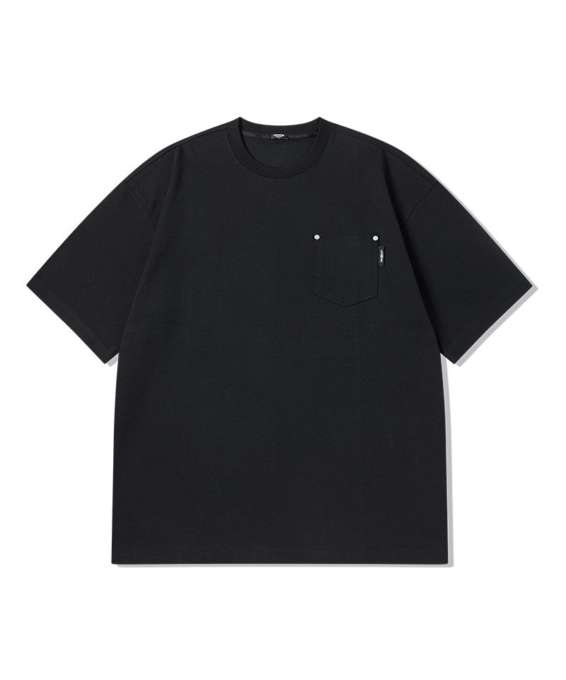 韓國 Lifework Rivet Pocket Short Sleeve T-Shirt【SC141】