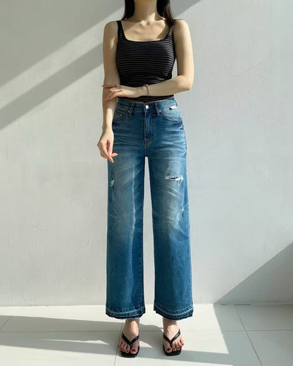 韓國 HowLuk 牛仔褲 (春季款)【H6027】