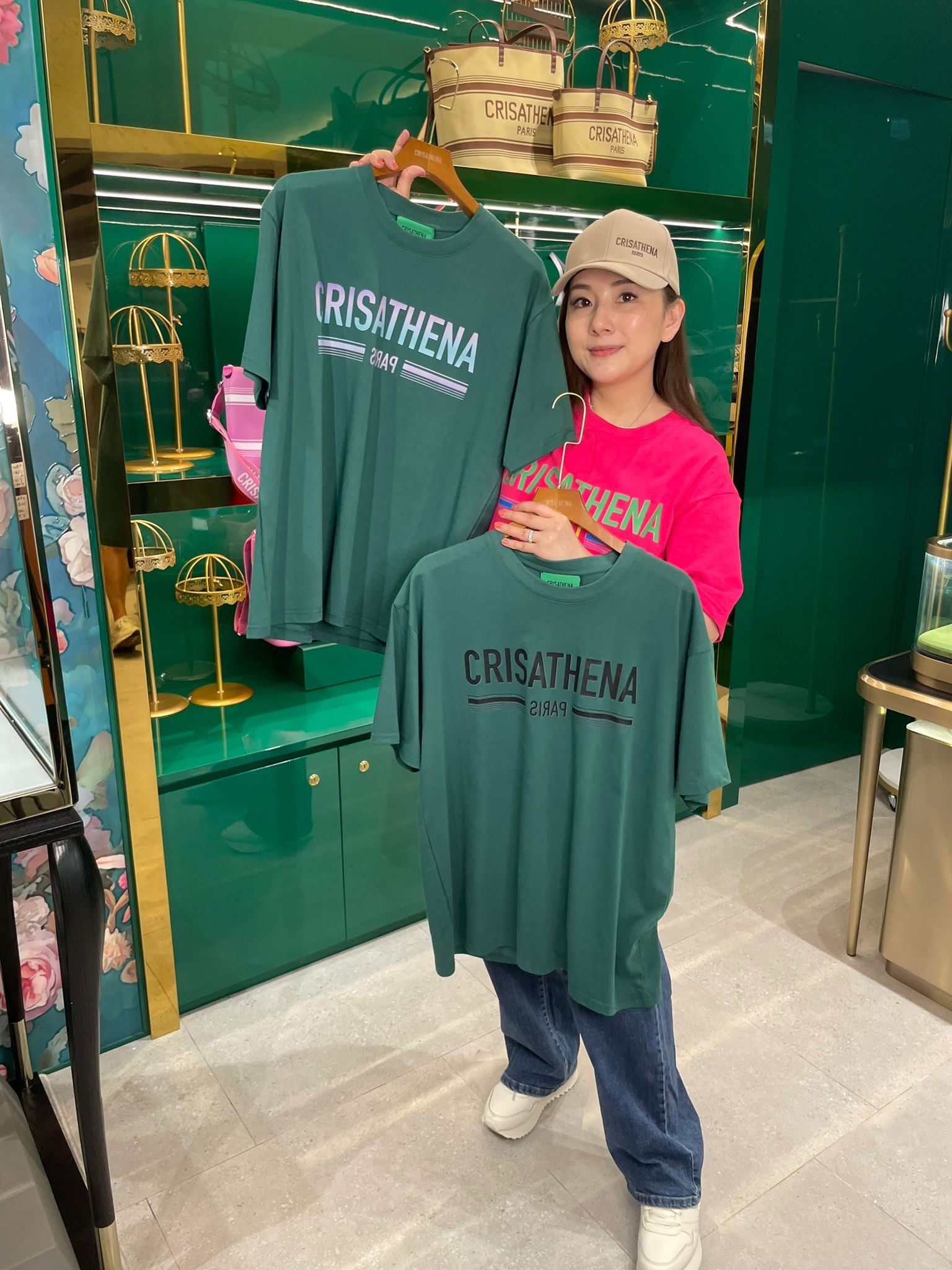 Crisathena Pairs T-shirt【SM275】