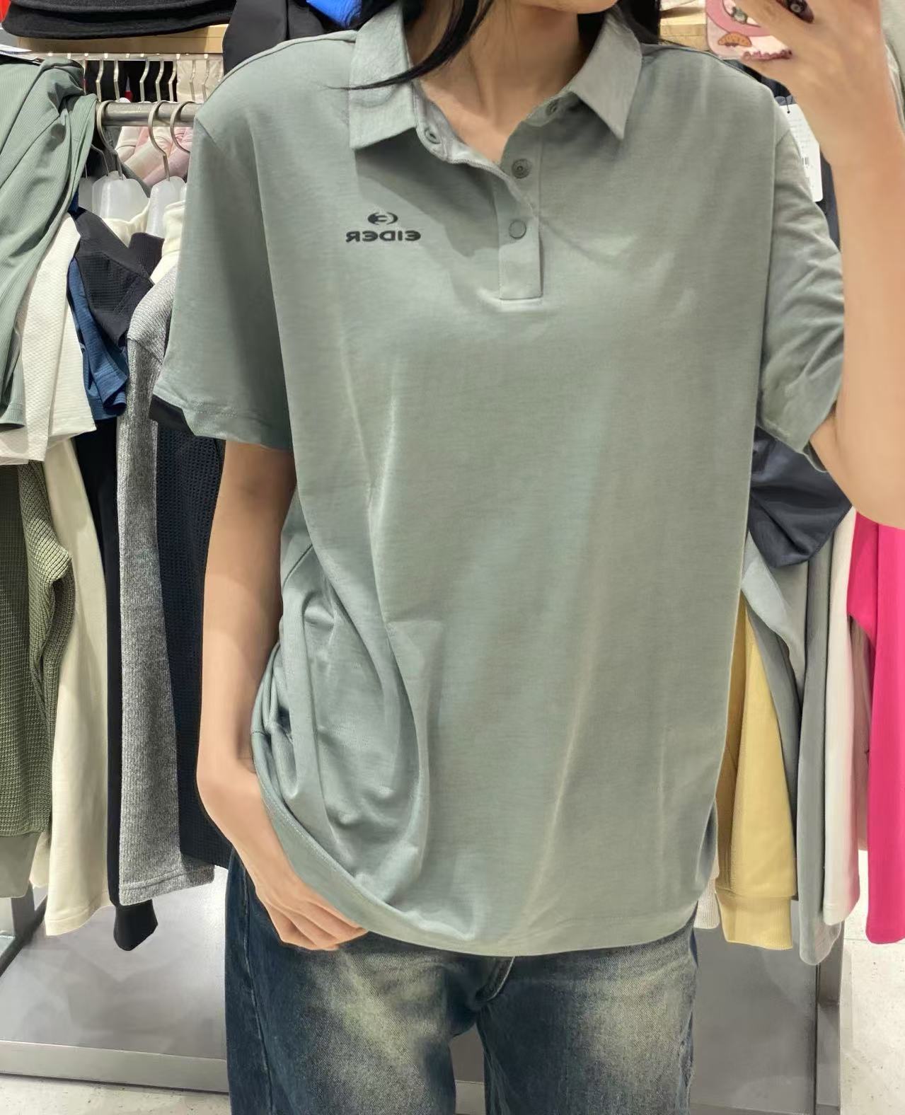 韓國 Eider POP Twisting 短袖 Polo T 【ER123】