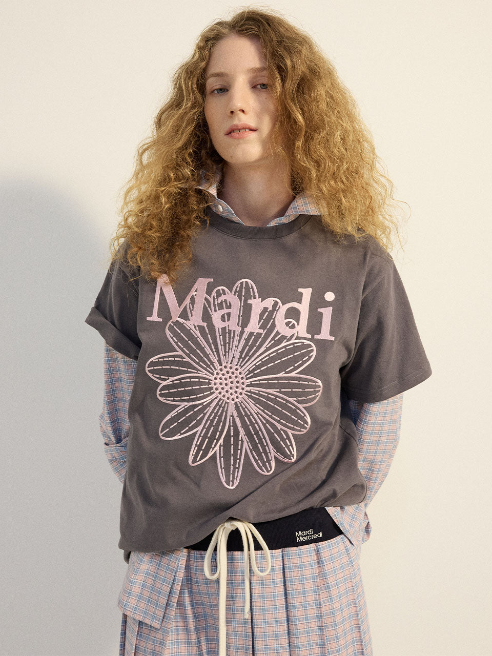 韓國 Mardi Mercredi Tshirt Flowermardi Needlework【MM288】