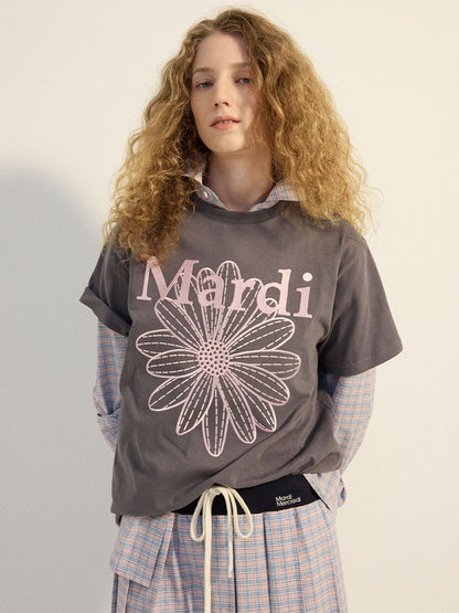 韓國 Mardi Mercredi Tshirt Flowermardi Needlework【MM288】
