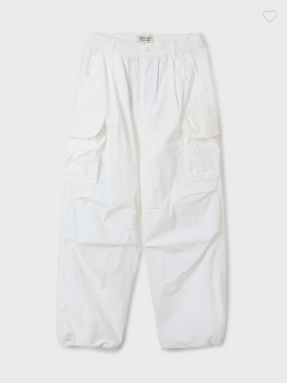 韓國 Who.A.U Lightweight Nylon Cotton CargoPants【WA153】