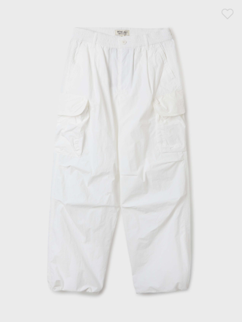 韓國 WhoAU Lightweight Nylon Cotton CargoPants【WA153】