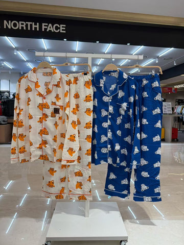韓國 SPAO Chubby Long-Sleeved Pajamas【SP220】