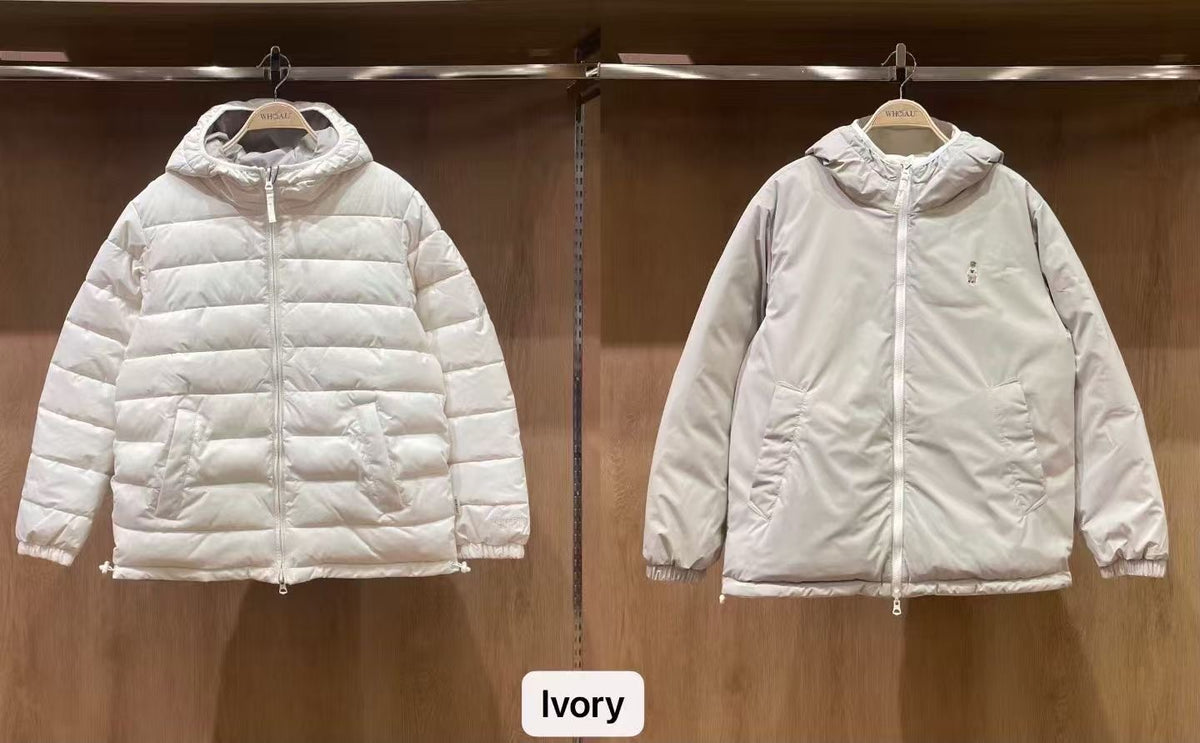 韓國 WhoAU Light Hooded Reversible Jacket【WA306】