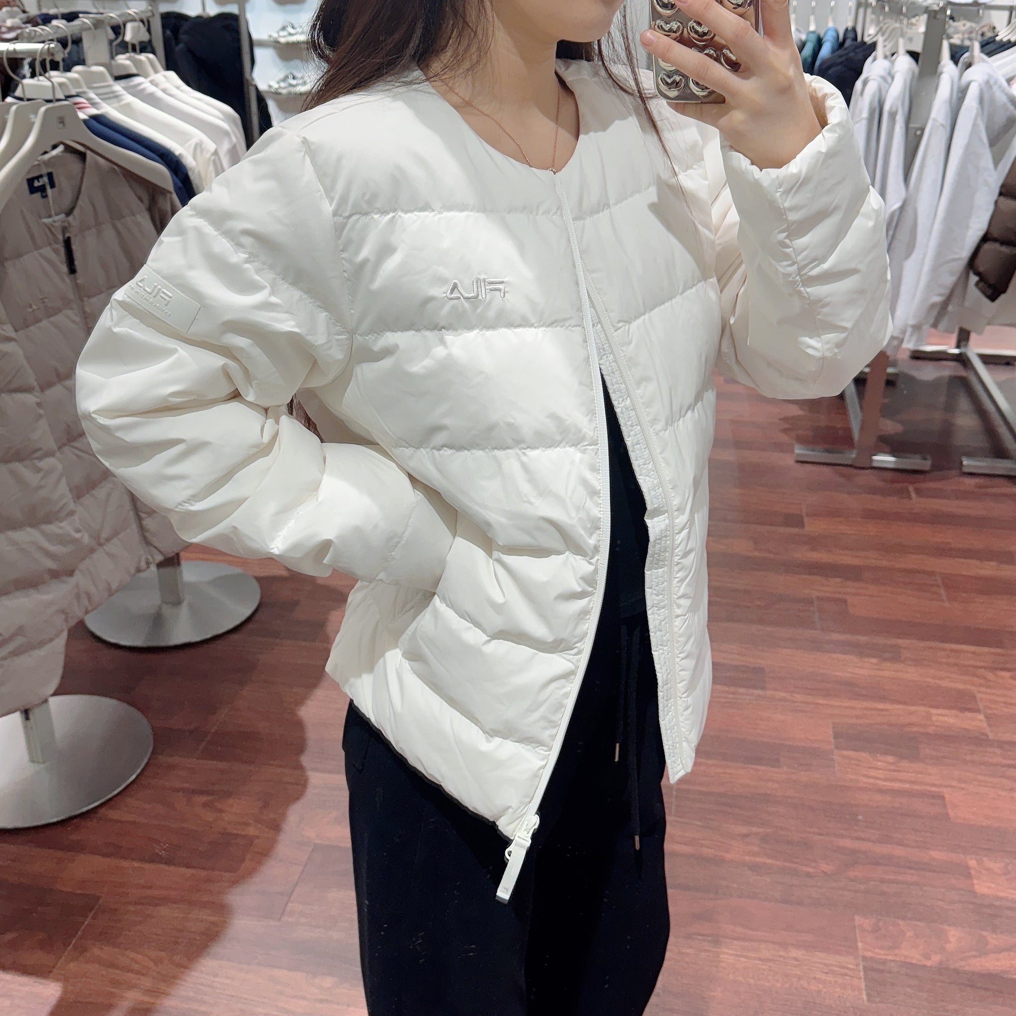 【現貨】韓國 FILA Basic Lightweight U-Neck Down【FA001】 - STT Mall HK 靚太網購