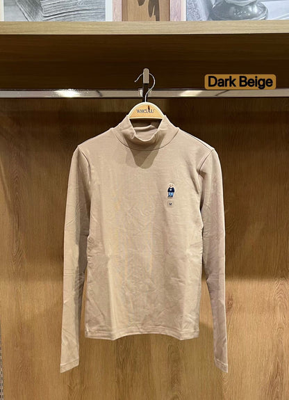 韓國 WhoAU Steve Turtleneck T-Shirt【WA196】