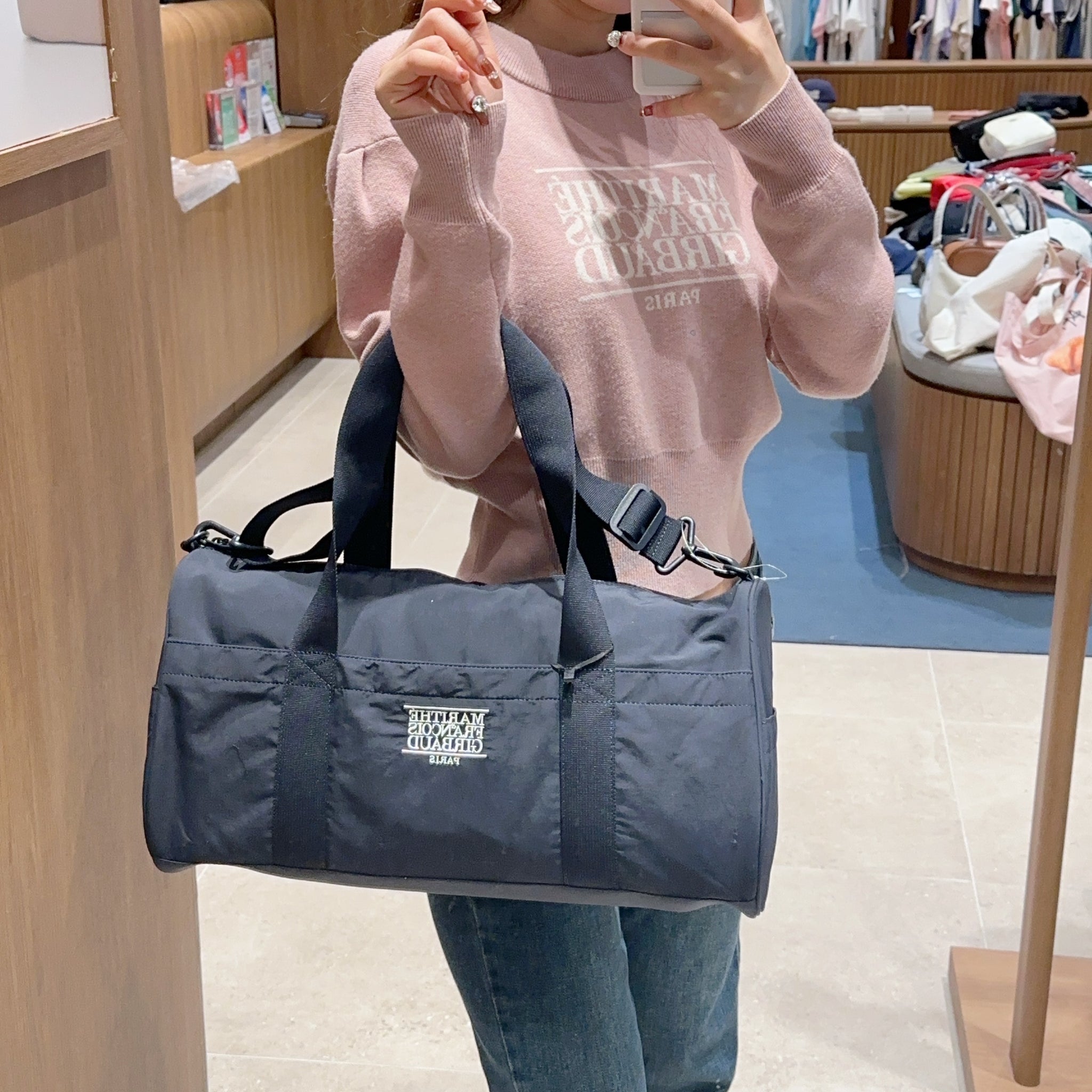 韓國 Marithe Francois Girbaud MOUVENMENT BIG DUFFLE BAG【MF449】