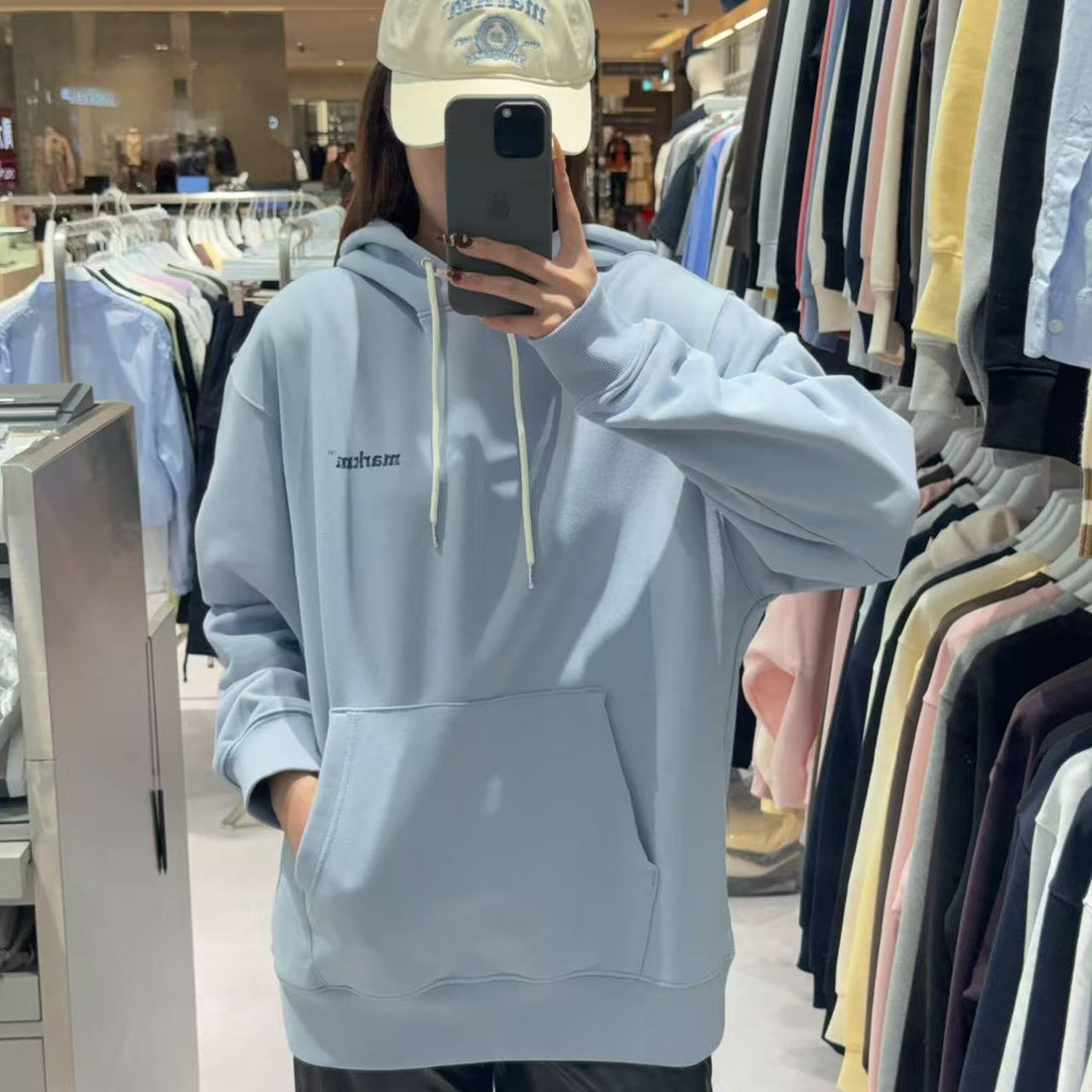 韓國 Markm MARKM CRACK LOGO HOODIE【MA098】