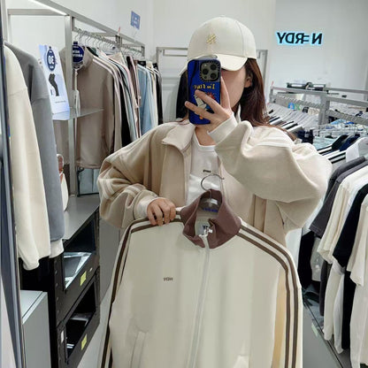 韓國 Nerdy Corduroy Classic NY Track Top【NY078】