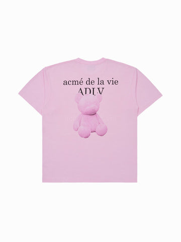 韓國 ADLV FUZZY BEAR SHORT SLEEVE T-SHIRT【AD011】