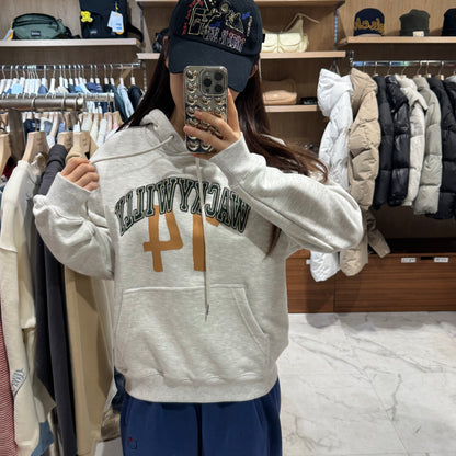韓國 Wacky Willy Arch Typography Graphic Hoodie【WW049】 - STT Mall HK 靚太網購