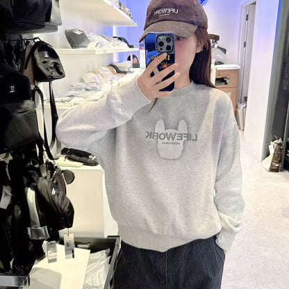 韓國 LifeWork Lite Bonding Vintage Sweatshirt (加絨款)【LW028】