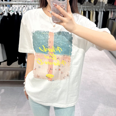 韓國 Markm Beach Bridge T-shirt【MA080】