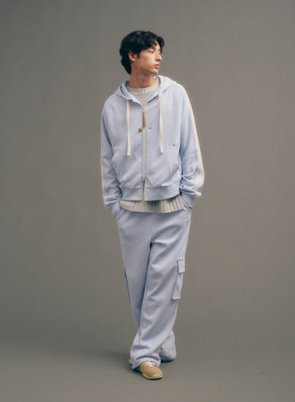 韓國 Satur Lawton Loose Fit Hood Zip-up【SR017】