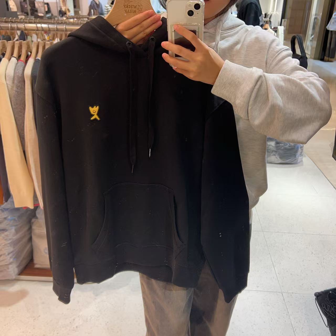 韓國 Wacky Willy Kiki Logo Hoodie【WW031】