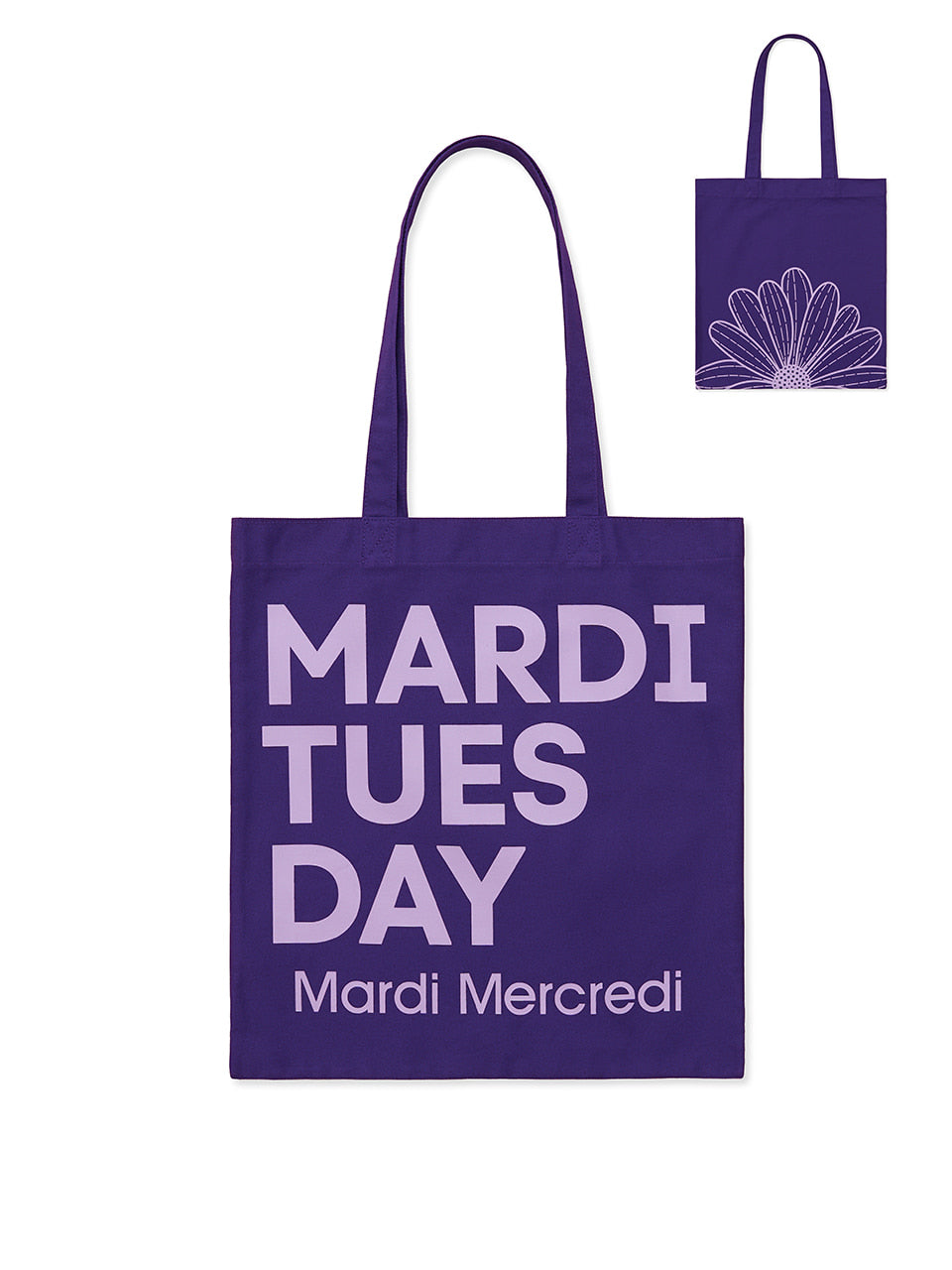 韓國 Mardi Mercredi Canvas Bag Flower Du Mardi【MM159】