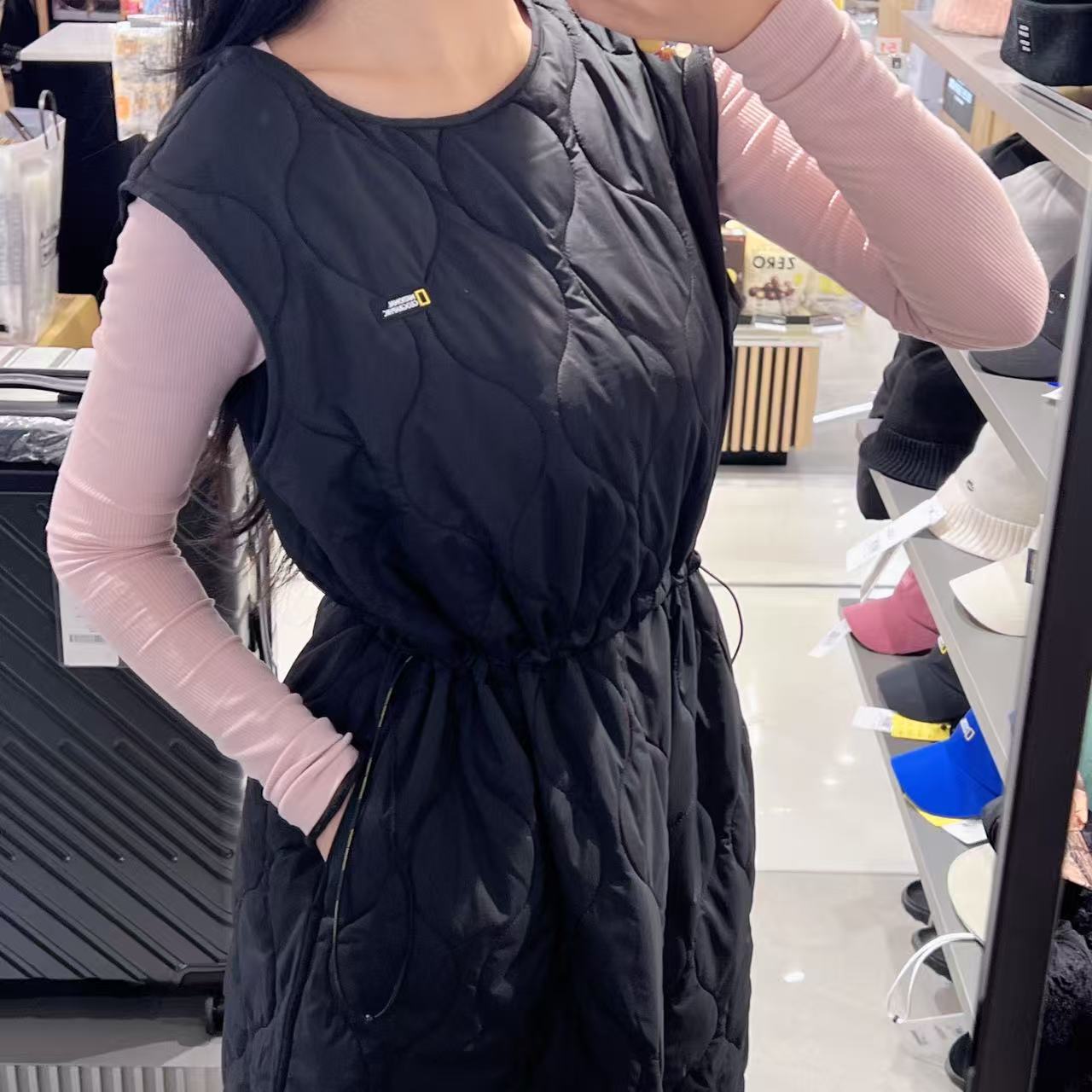 韓國 National Geographic Women's Elk Padded One-Piece【NG131】