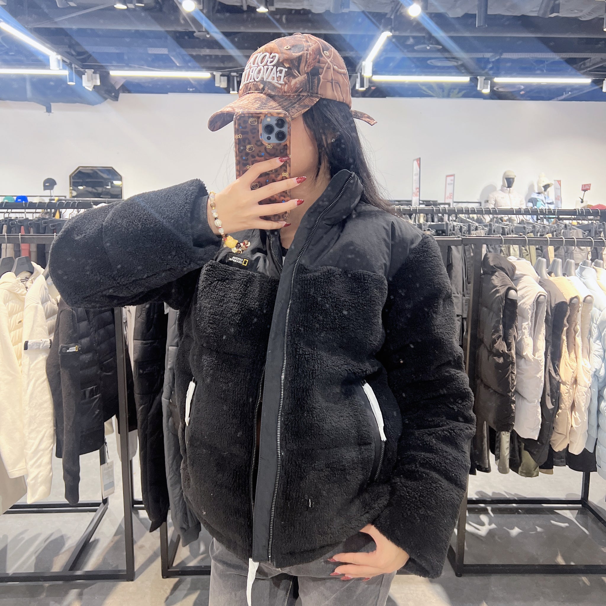 韓國 National Geographic Fleece Duck Down Jumper (鴨絨)【NG048】