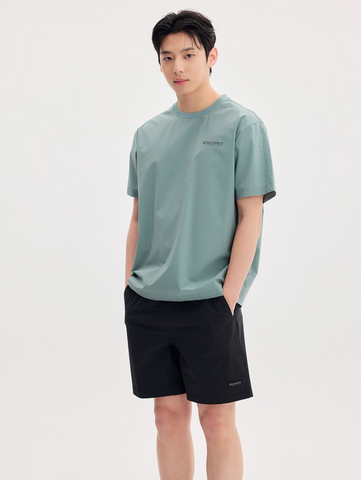 韓國 Discovery Fresh Event Woven Short Sleeve T-Shirt凉爽防晒面料【DY041】