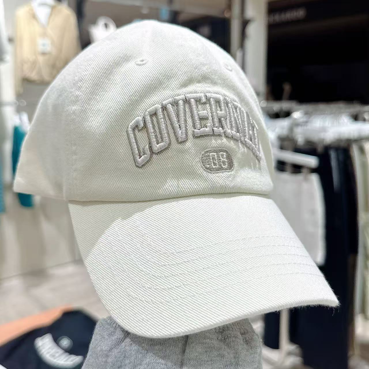 韓國 Covernat Arch Logo Volume Embroidery Ball Cap【CO085】