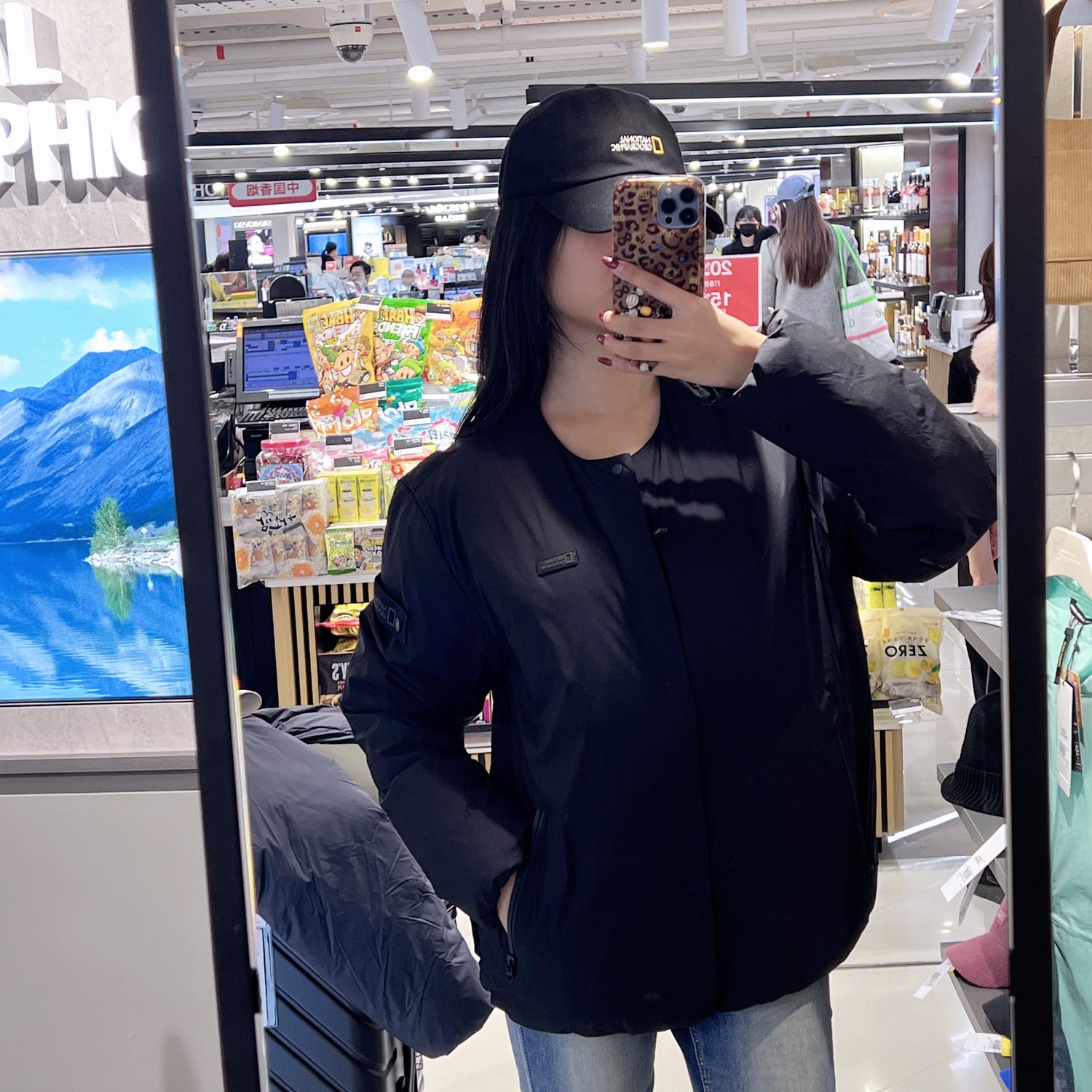 韓國 National Geographic Tornier U-Neck Lightweight Goose Down Jumper【NG133】