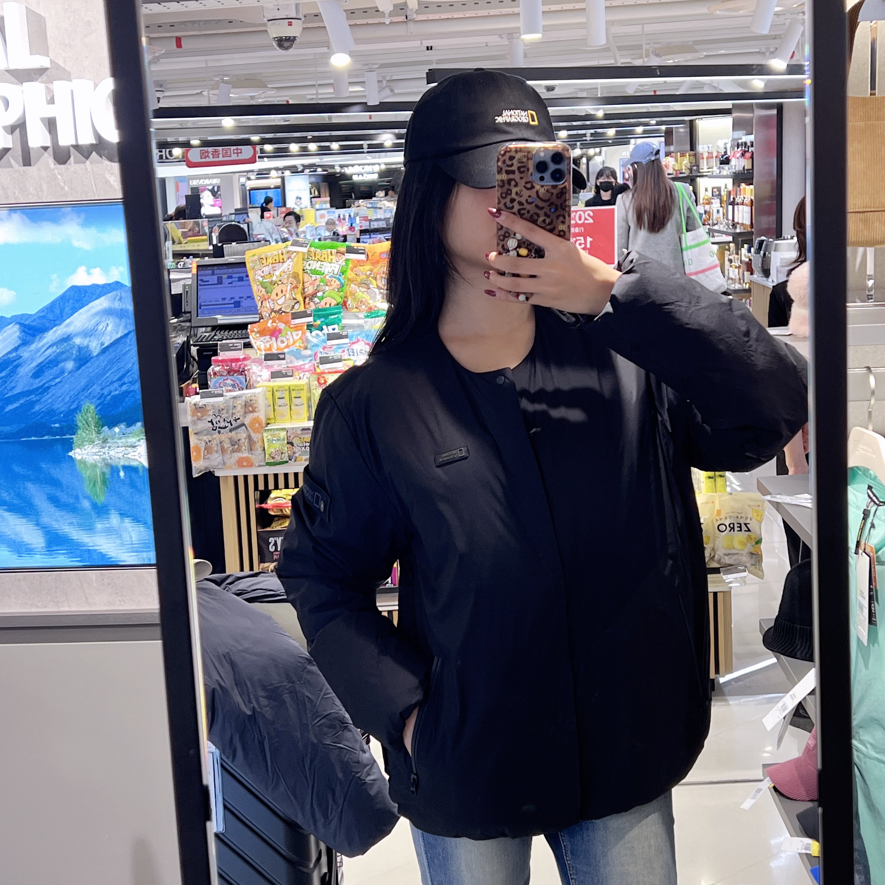 韓國 National Geographic Tornier U-Neck Lightweight Goose Down Jumper【NG133】