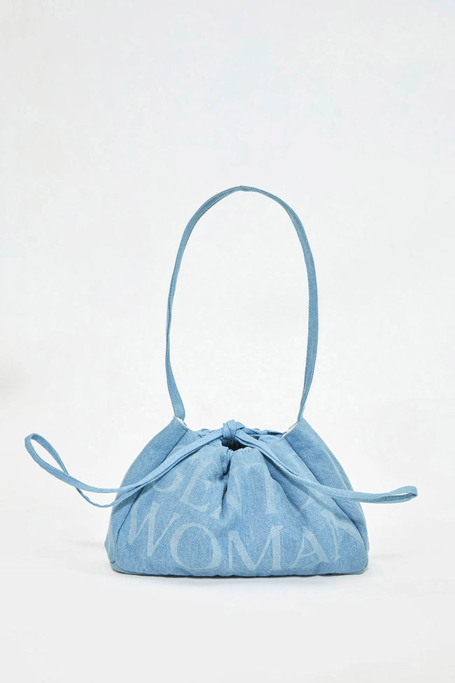 泰國 Gentle Woman DENIM DUMPLING BAG【SW606】