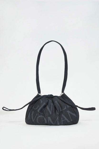 泰國 Gentle Woman DENIM DUMPLING BAG【SW606】