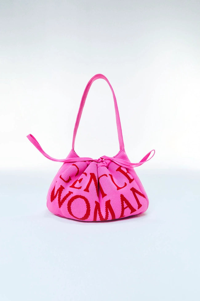 泰國 Gentle Woman KNIT DUMPLING BAG【SW607】