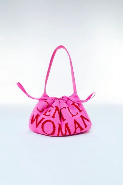泰國 Gentle Woman KNIT DUMPLING BAG【SW607】