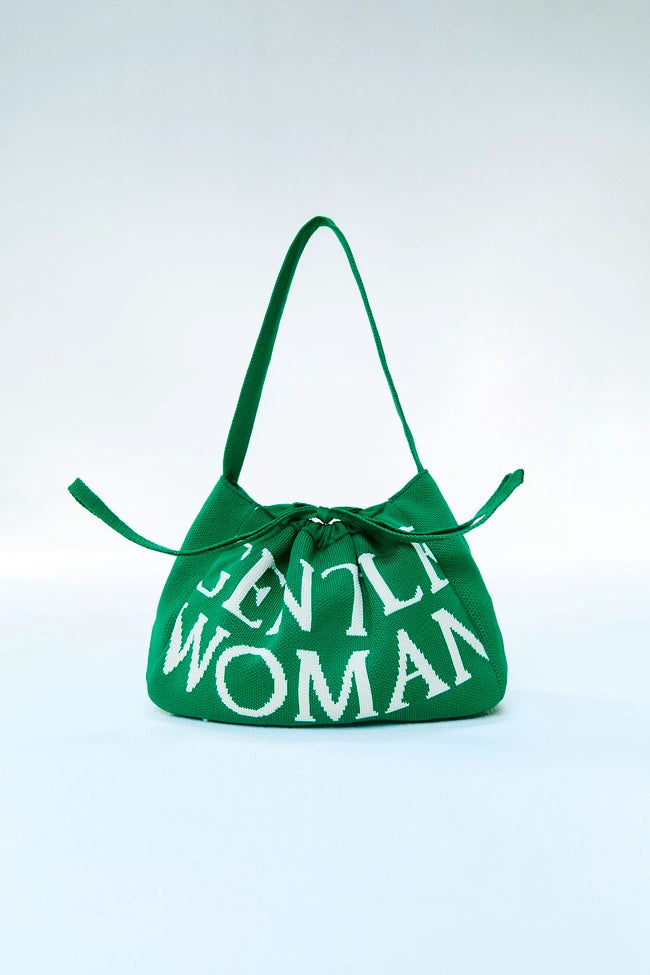 泰國 Gentle Woman KNIT DUMPLING BAG【SW607】