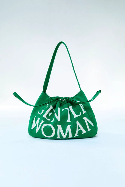 泰國 Gentle Woman KNIT DUMPLING BAG【SW607】