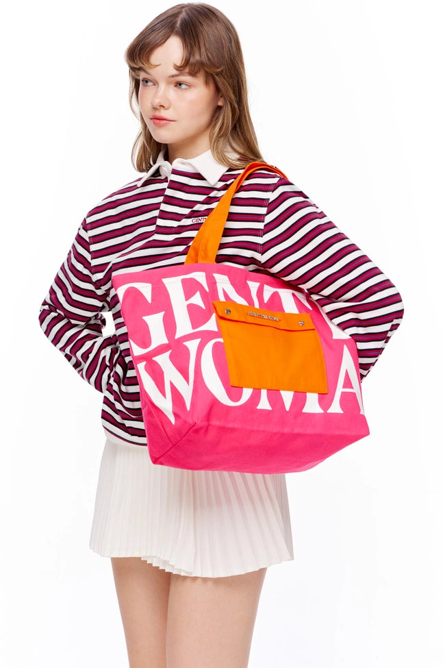 泰國 Gentle Woman PAINTED WALL TOTE【SW644】