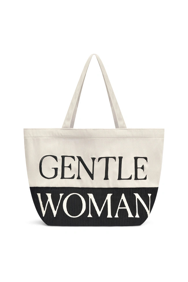 泰國 Gentle Woman SAFARI SENSATION CORDUROY TOTE【SW645】
