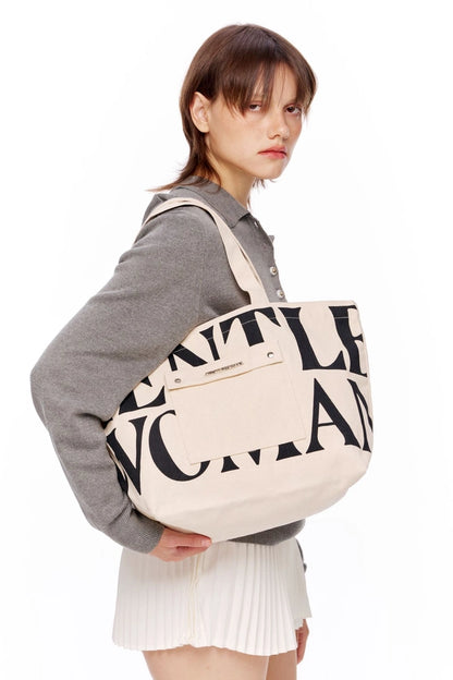 泰國 Gentle Woman PLAIN WALL TOTE【SW643】