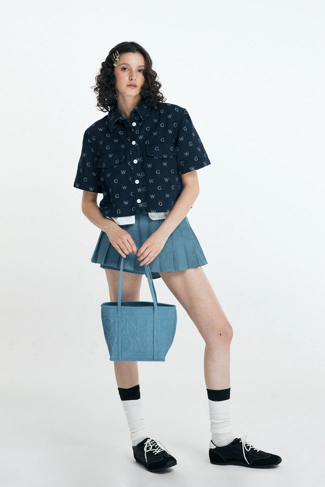 泰國 Gentle Woman DENIM SOIREE HAULER BAG【SW639】