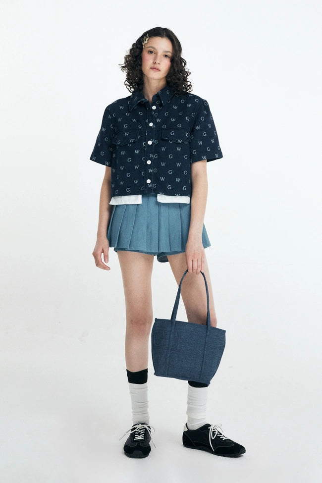 泰國 Gentle Woman DENIM SOIREE HAULER BAG【SW639】