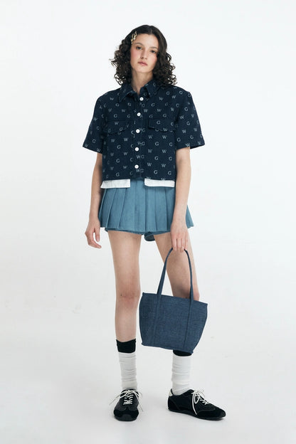 泰國 Gentle Woman DENIM SOIREE HAULER BAG【SW639】