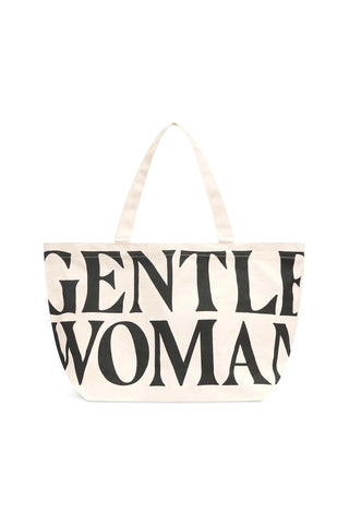 泰國 Gentle Woman CANVAS TOTE BAG【SW605】