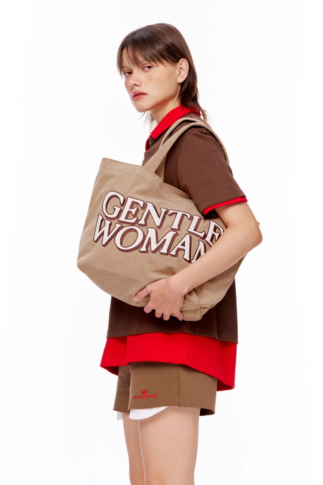 泰國 Gentle Woman CORDUROY TOTE【SW646】