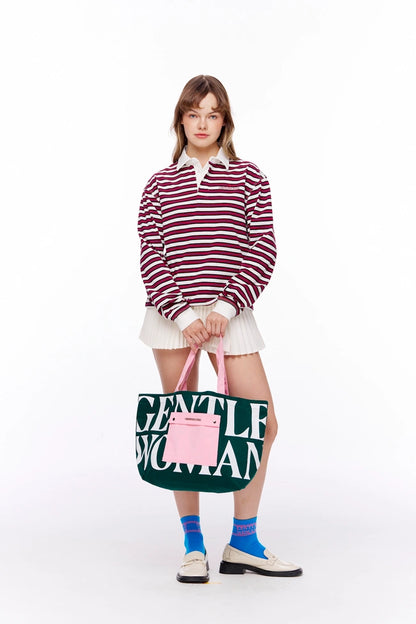 泰國 Gentle Woman PAINTED WALL TOTE【SW644】