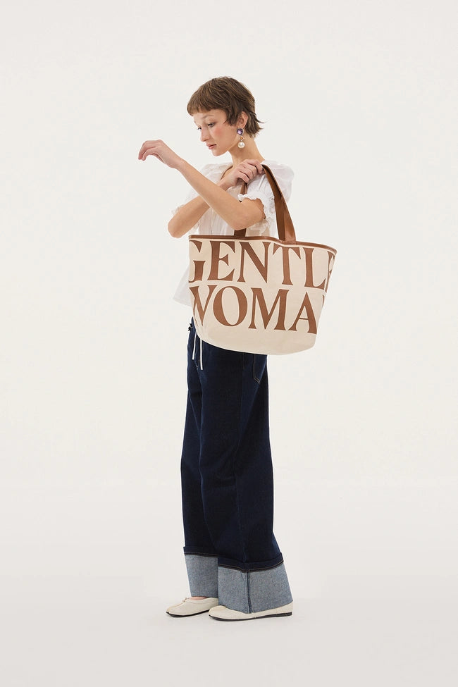 泰國 Gentle Woman SUNDAY KNIT ORIGINAL TOTE BAG【SW614】