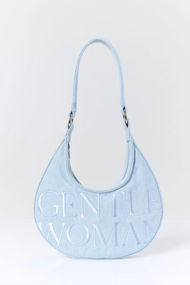 泰國 Gentle Woman ESSENTIAL ICON DENIM SHOULDER BAG【SW613】