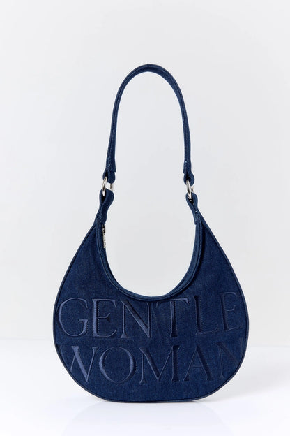 泰國 Gentle Woman ESSENTIAL ICON DENIM SHOULDER BAG【SW613】